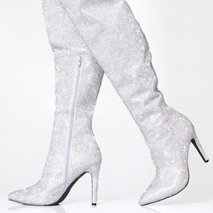 Dolls Kill Publicity Stunt Thigh High Boots size 6